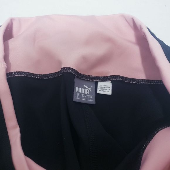 Puma Black&Pink Leggings - Picture 12 of 13